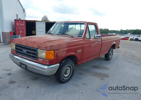 1987 Ford F150 from USA, damaged, VIN 1FTDF15Y9HKB34980